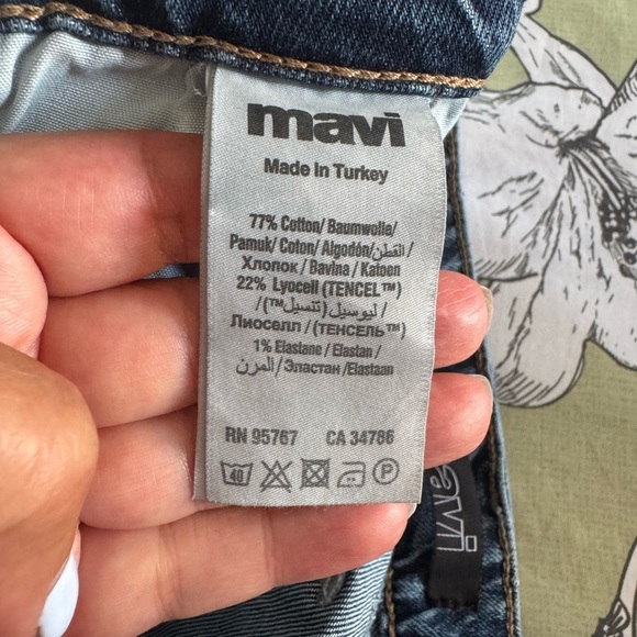 Mavi Indigo Straight Leg Jeans - Picture 10 of 10